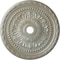 Ekena Millwork Palmetto Ceiling Medallion (Fits Canopies up to 7 5/8"), 31 1/2"OD x 3 5/8"ID x 1 3/4"P, Flash Gold CM31PMFLS - alternate 1